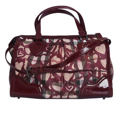 Nova Check Heart Tote, front view